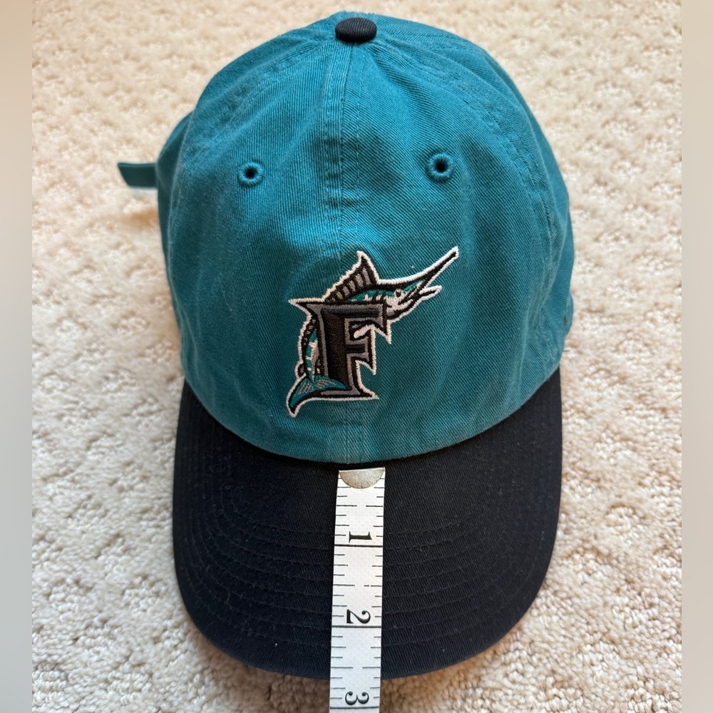 47 brand Miami Marlins Cooperstown 2 tone baseball cap hat One size adjustable - Picture 6 of 7